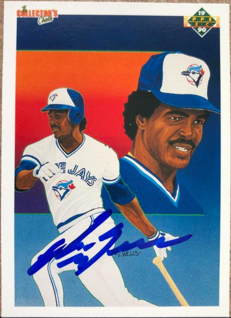 George Bell Autographed 1990 Upper Deck #95